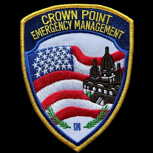 Embroidered patch sample
